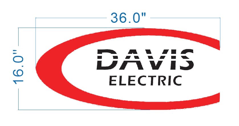 Custom 3D Metal Backlit Sign For Eric Fabritius