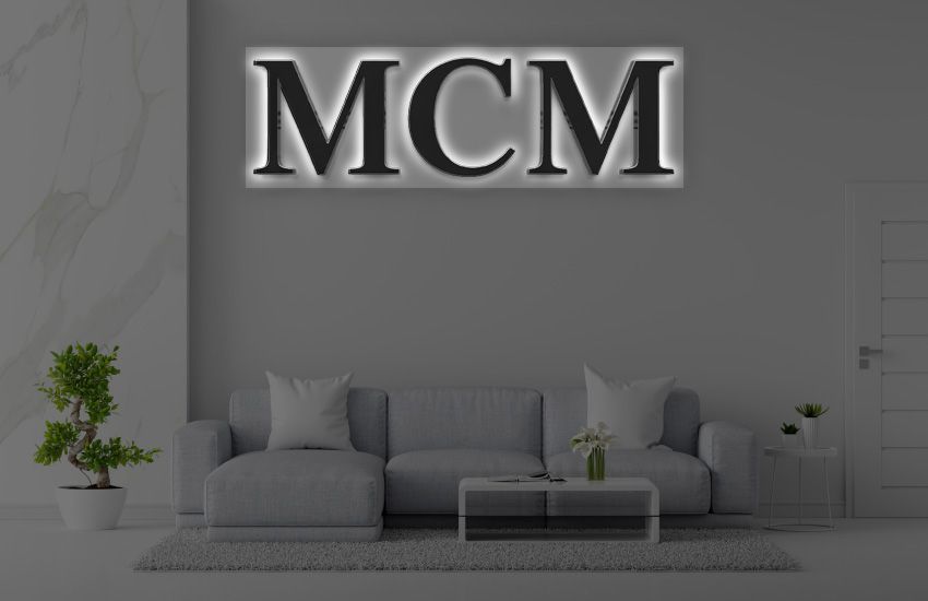 Custom Acrylic Backlit Sign For Malcolm