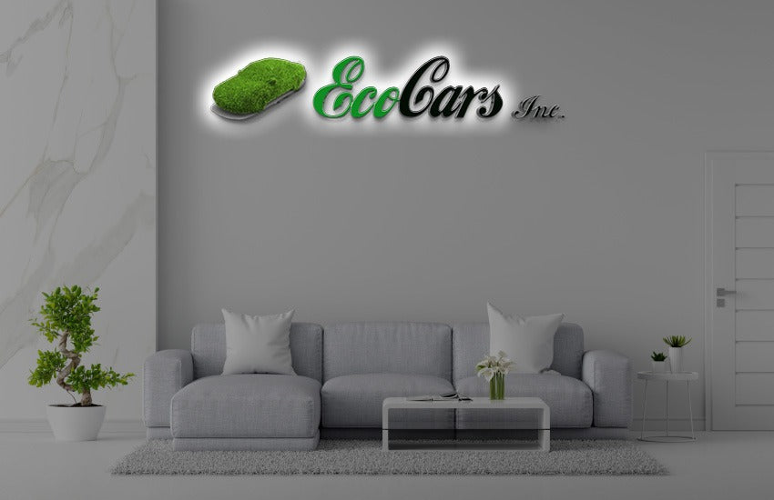 Custom Backlit Sign For Fayzullo