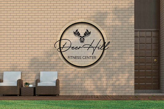 Custom Acrylic Backlit Sign For Maddie