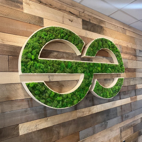 Moss Lettering Signs