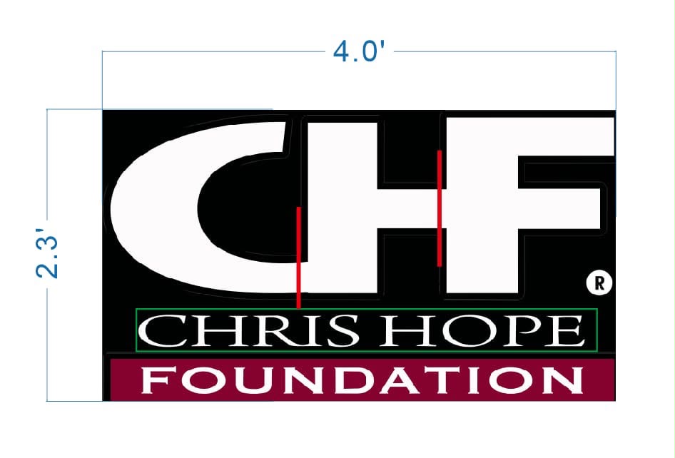 Custom Acrylic Sign For Chris