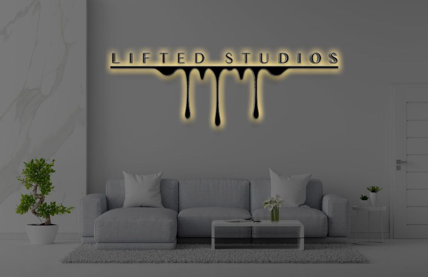 Custom Acrylic Backlit Sign For Leah - Half Payment