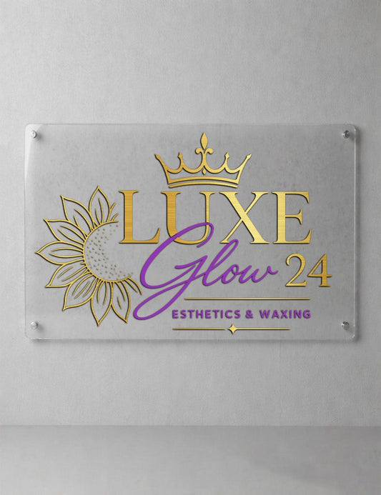 Custom Acrylic Sign For China