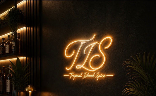 Custom Indoor Neon Sign For Tropical Island Spice - Tonia Campbell