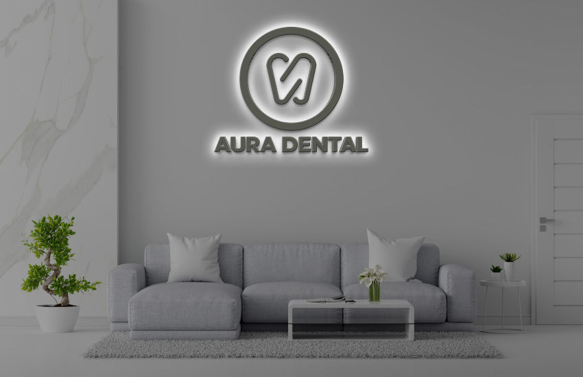 Custom Backlit Sign For Angelica
