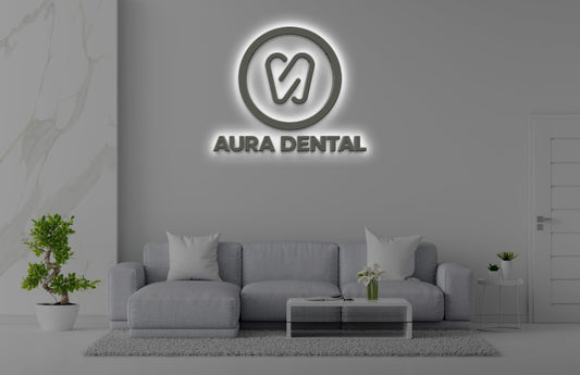 Custom Backlit Sign For Angelica