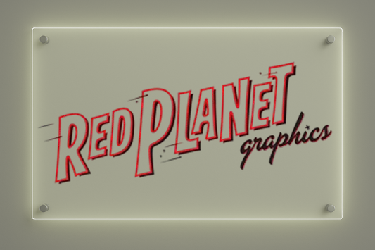 Custom Acrylic Backlit Sign for Phil Radin