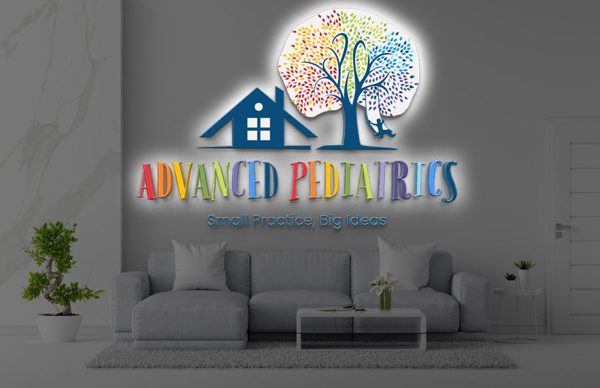 Custom Acrylic Backlit Sign For Tonie