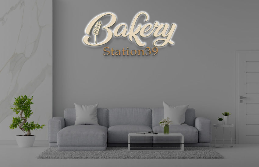Custom Acrylic Backlit Sign For Guillermo