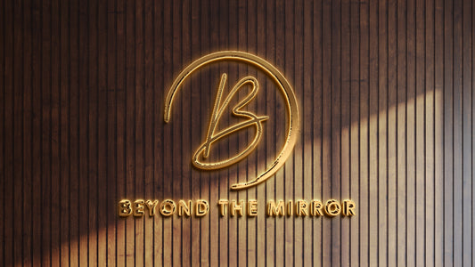 Custom Gold Metal Backlit Sign For Megan