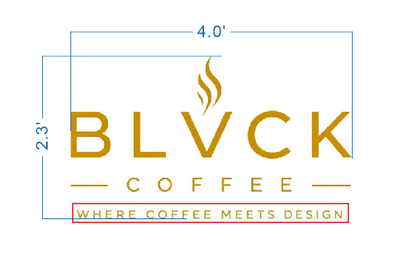 Custom 3D Gold Metal Backlit Sign For Aleksandra
