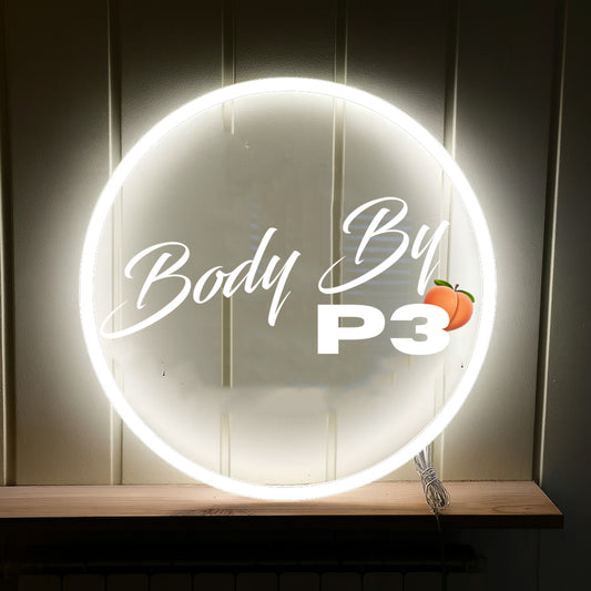 Custom Acrylic Backlit Sign For Shirley