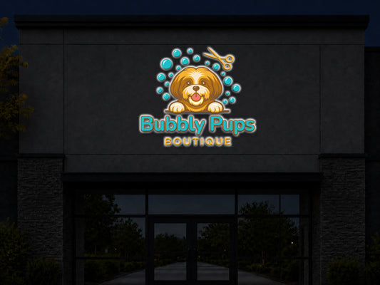 Custom 3D Metal Backlit Sign For Kiana Williams