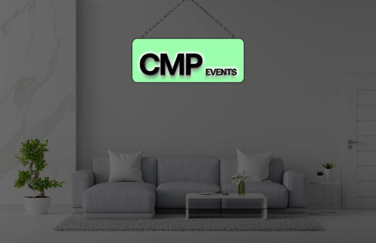 Custom Acrylic Backlit Sign For Virginia