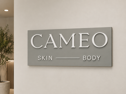 Two Custom Sign For Megan Conrad