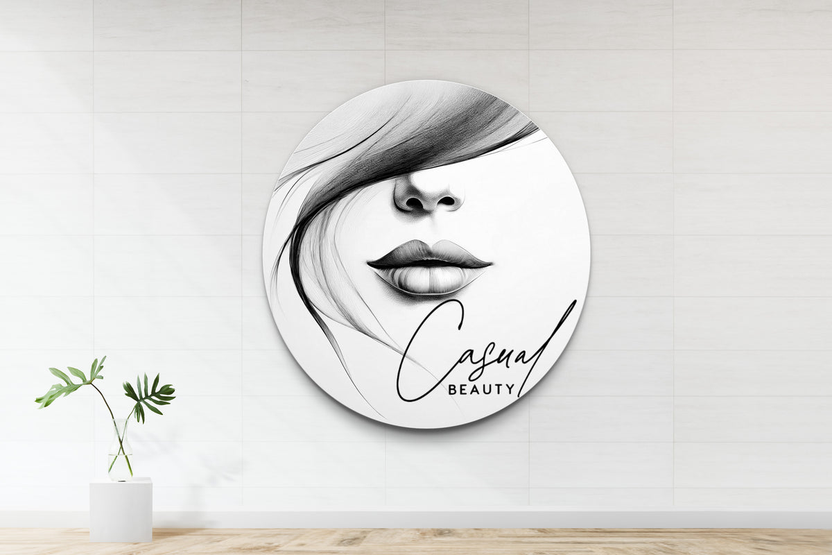Custom UV Printed Metal Plate Sign For Consuelo Carmona Pastrana