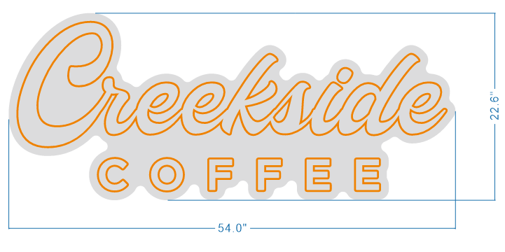 Custom Neon Sign For Andrew