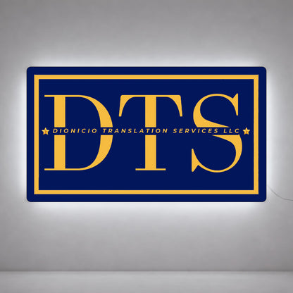 Two Custom UV Printed Acrylic Backlit & Nonlit Signs For Carmen Dionicio