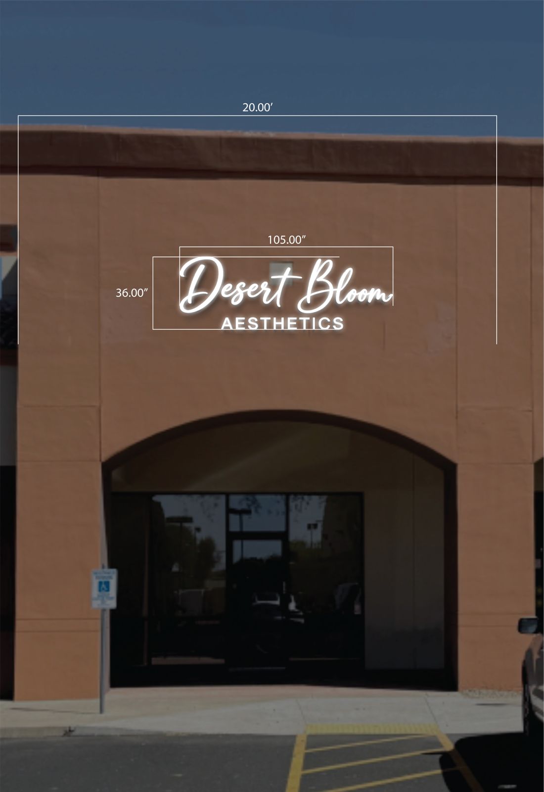 Custom Outdoor Sign With Installation For Jamie - 50% Deposit