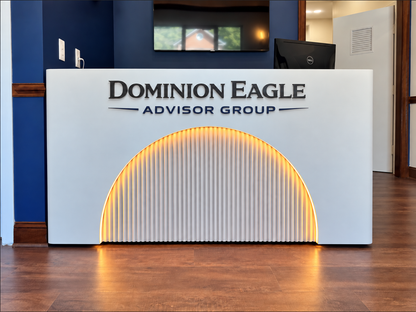 Custom 3D Metal Non-backlit Sign For Jon Brennan