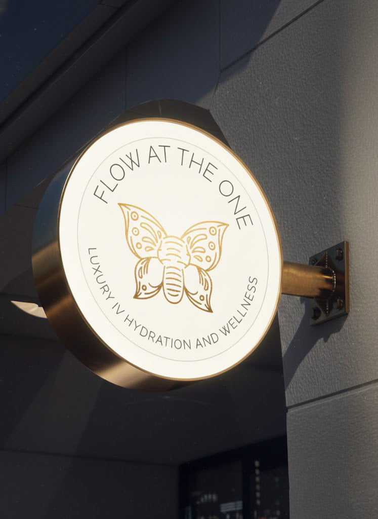 Custom Double Sided Light Box Sign For Nicole