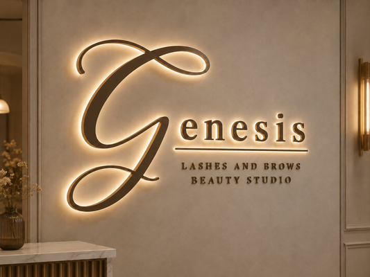 Custom 3D Acrylic Backlit Sign For Genesis Torres - Volt Signs