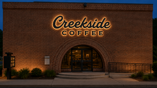 Custom 3D Metal Backlit Sign For Andrew