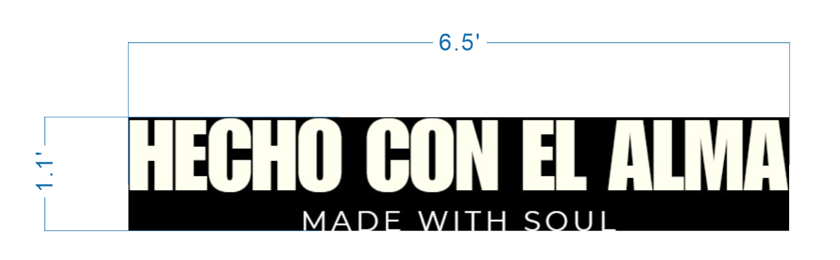 Custom Acrylic Sign For Juan