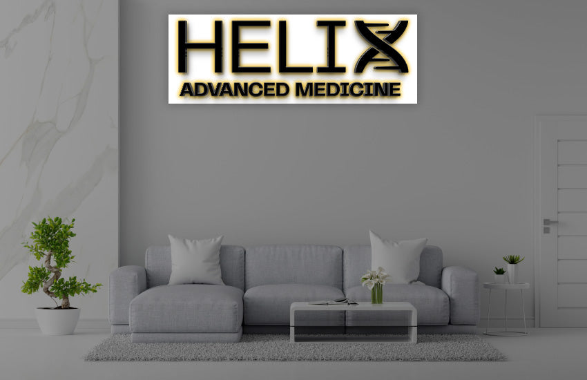 Custom 3D Metal Backlit With Acrylic Backplate Sign For Jesse