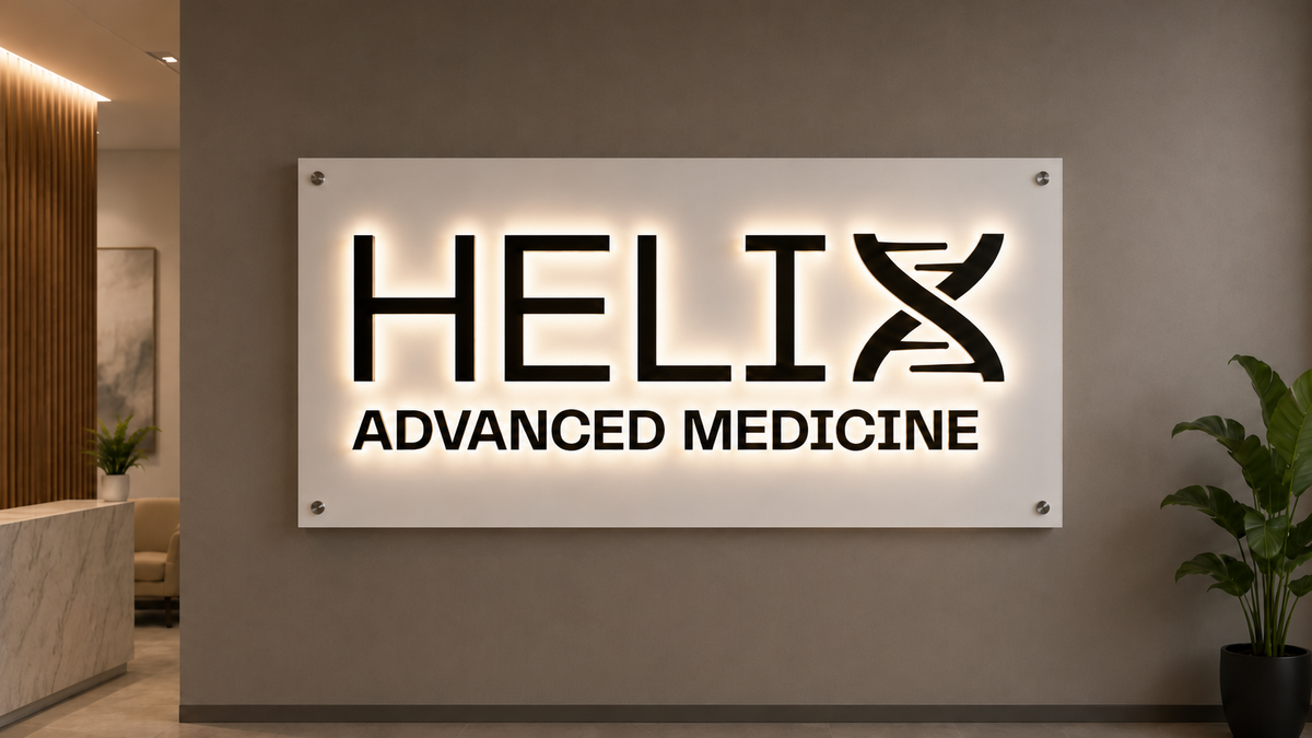 Custom 3D Metal Backlit With Acrylic Backplate Sign For Jesse - Volt Signs