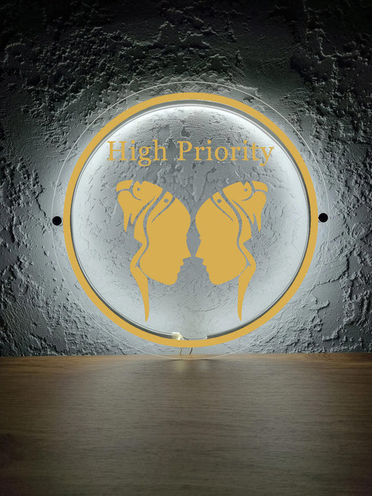 Custom Acrylic Backlit Sign For Gloria