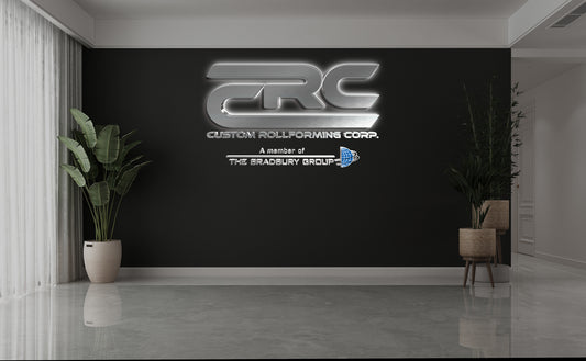 Custom Metal Backlit Sign For Bryan Smith