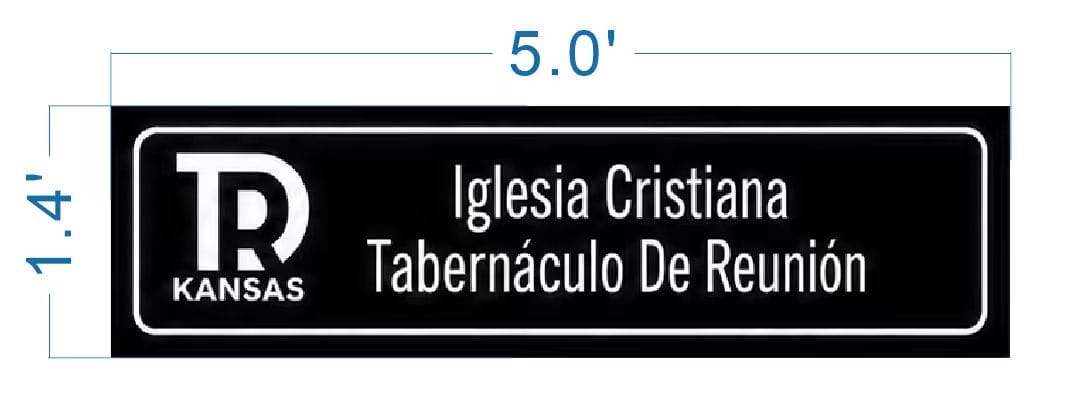 Custom Lightbox Sign For Javier Fuentes