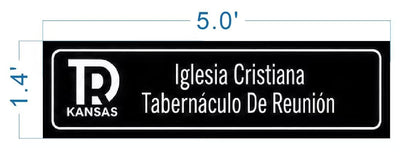 Custom Lightbox Sign For Javier Fuentes