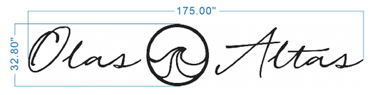 Two Custom Outdoor Backlit Sign For Justin