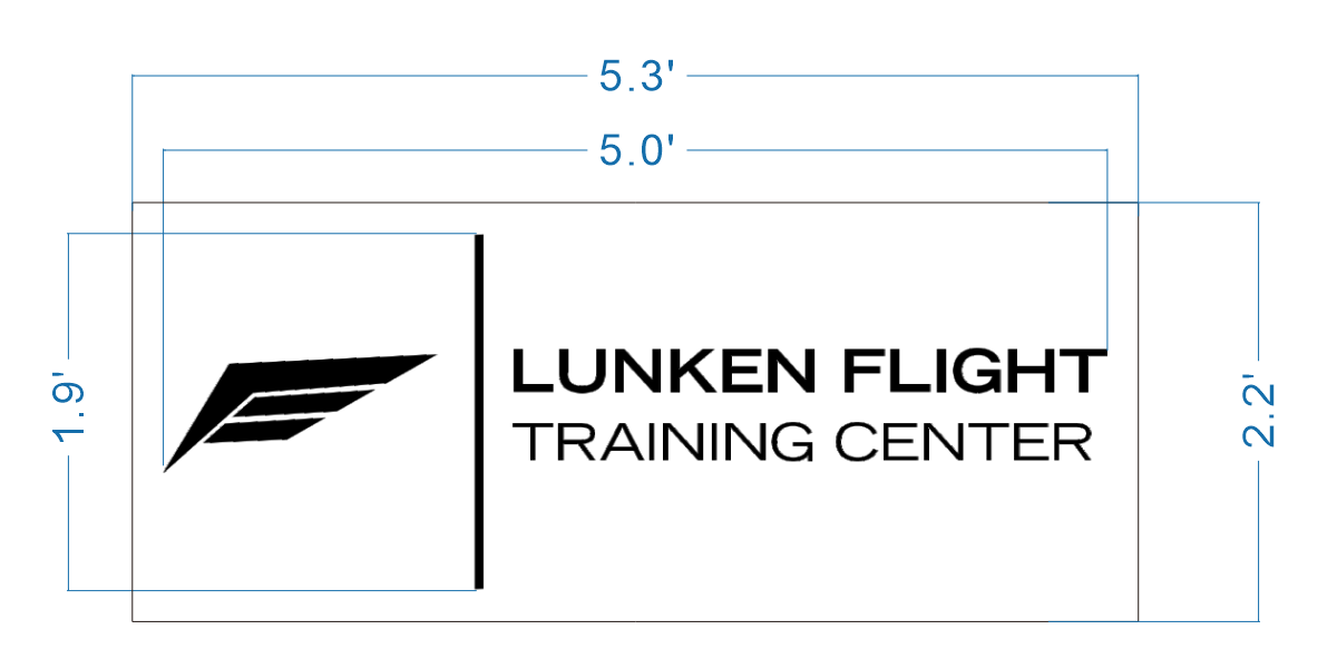 Custom Sign For Lunken Flight Training Center - Aiden
