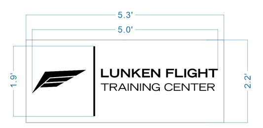 Custom Sign For Lunken Flight Training Center - Aiden