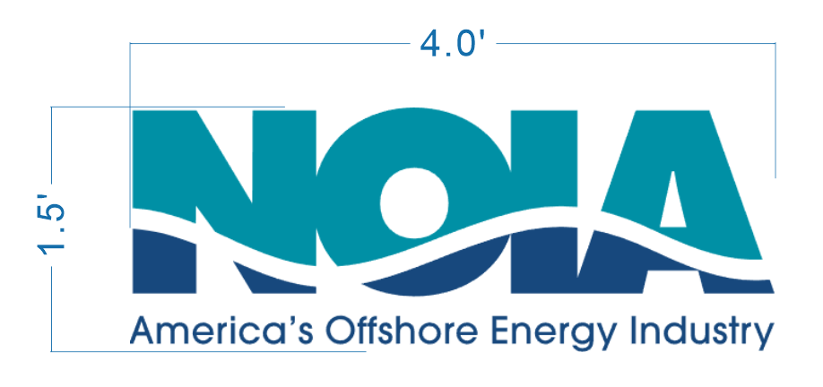 Custom 3D metal Sign - NOIA Org