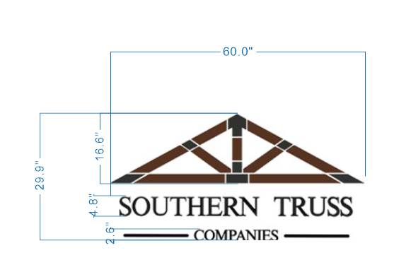 Custom Metal Backlit Sign For Martin