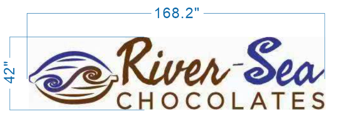 Custom Outdoor Metal Front Lit Sign For Krissee