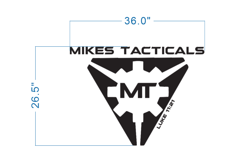 Custom 3D Acrylic Backlit For Michael
