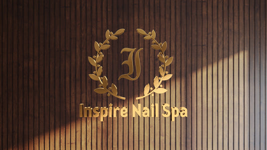 Custom Gold Metal Sign For Quyen
