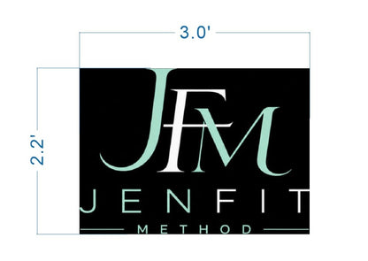 Custom 3D Acrylic Backlit Sign For Jennifer Habib