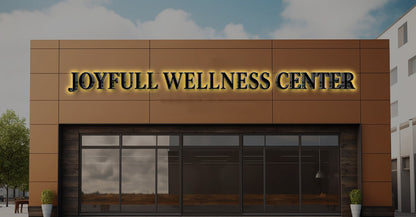 Custom 3D Metal Backlit Sign For Stephen L Applegate