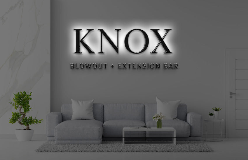 Custom Acrylic Backlit Sign For Kate