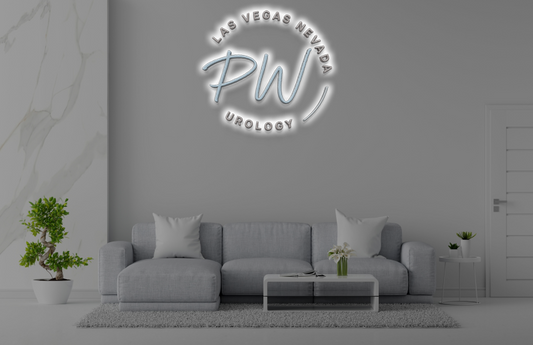 Custom Metal Backlit Sign For John