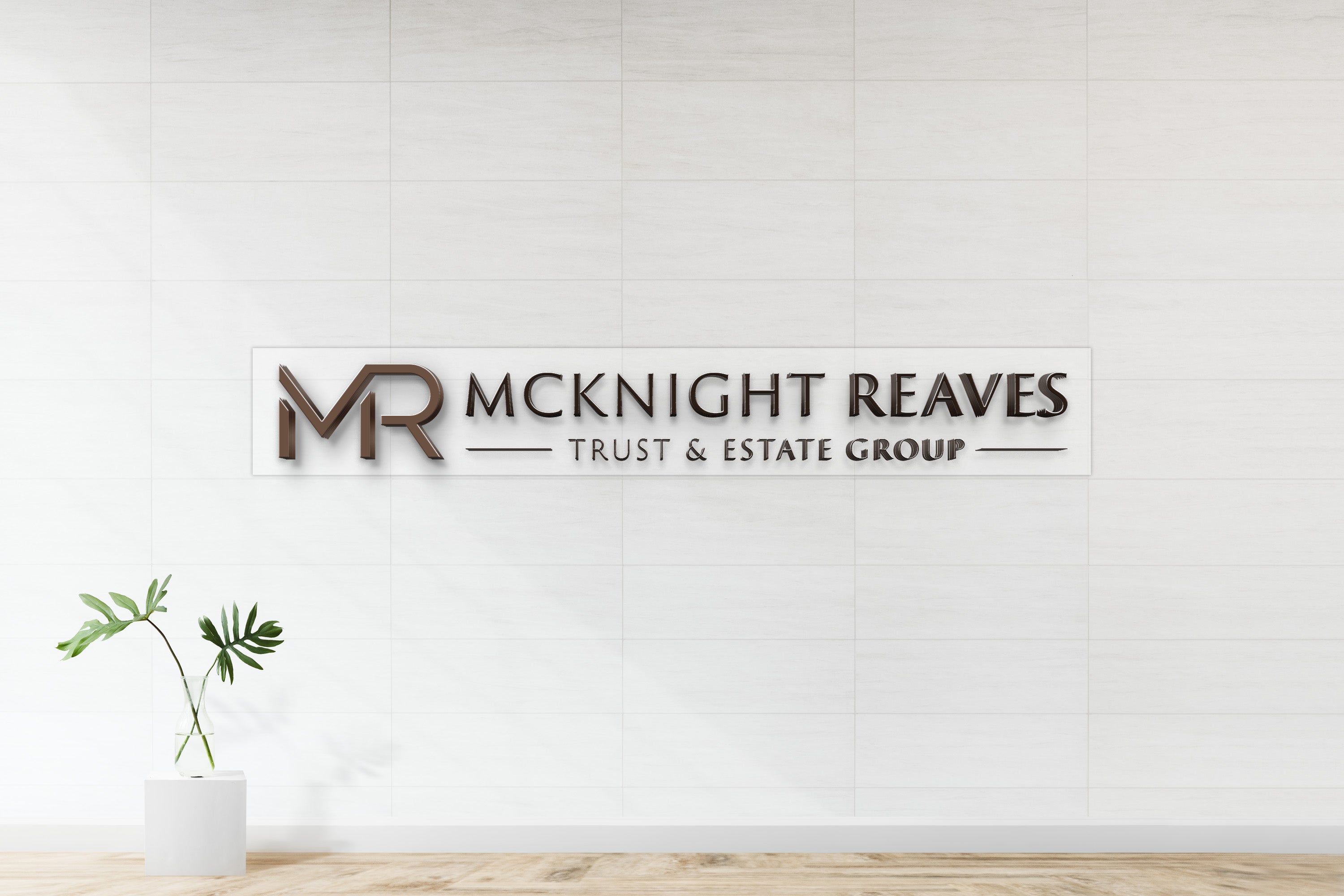 Custom Acrylic Sign For Sarah McKnight Reaves