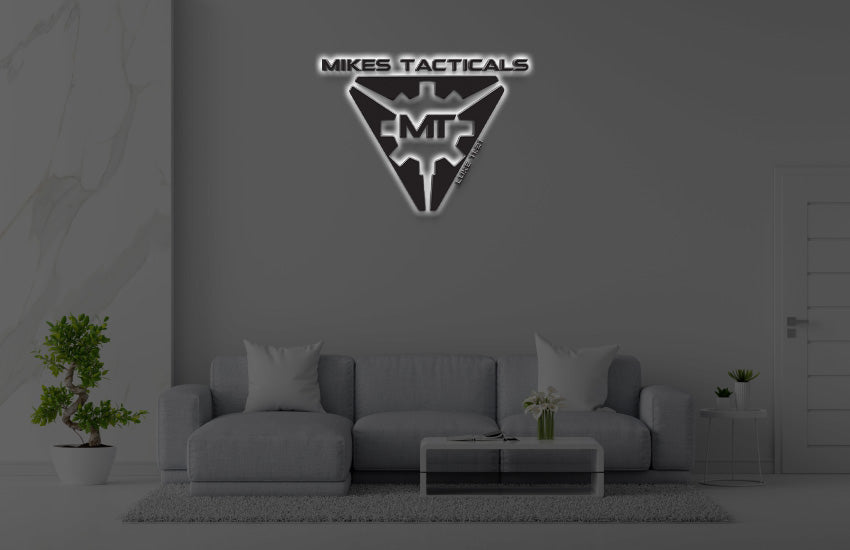 Custom 3D Acrylic Backlit For Michael