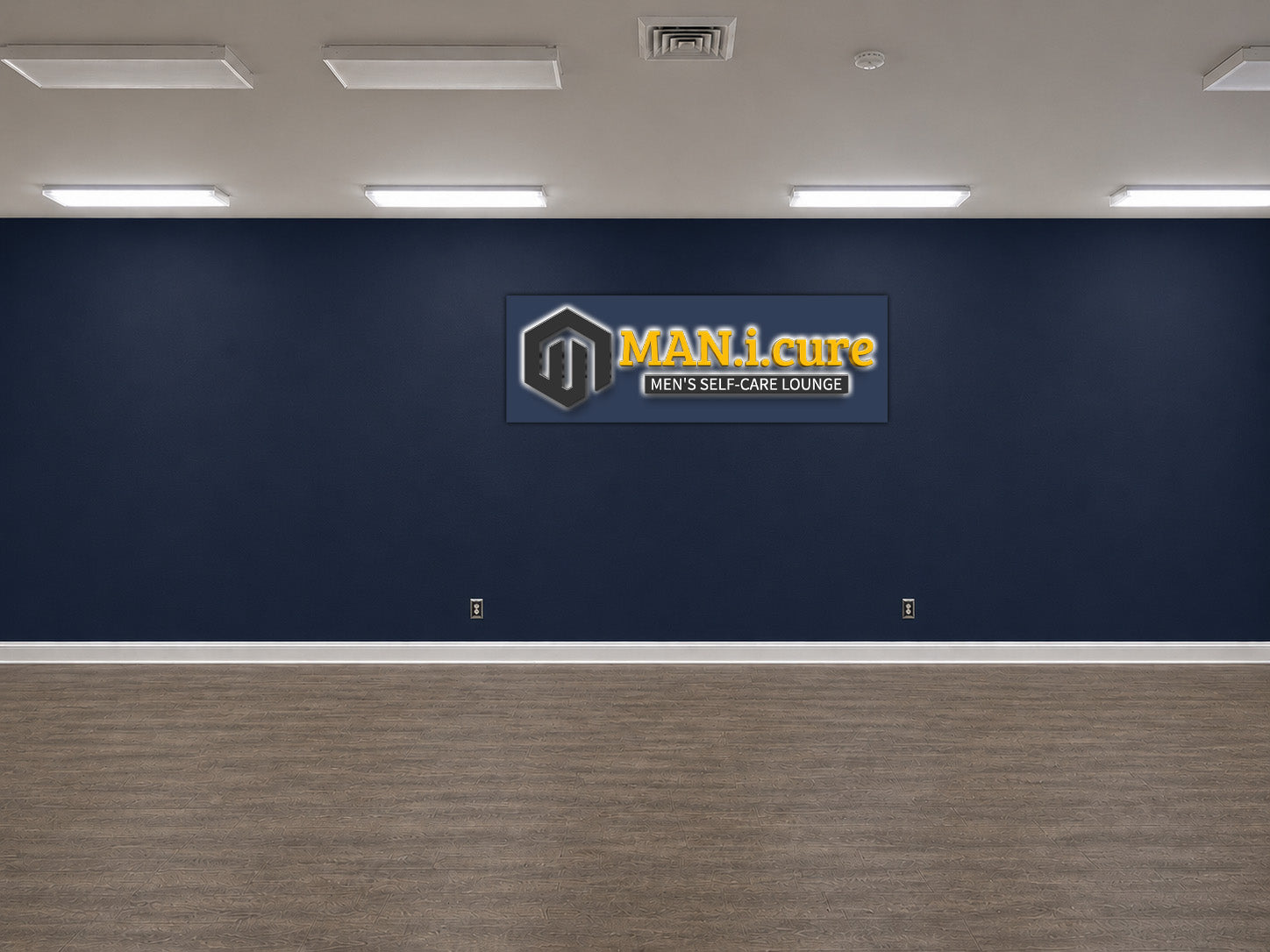 Custom Backlit Sign For Warner